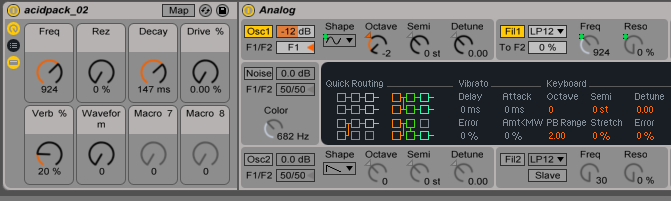 New ableton acid patch