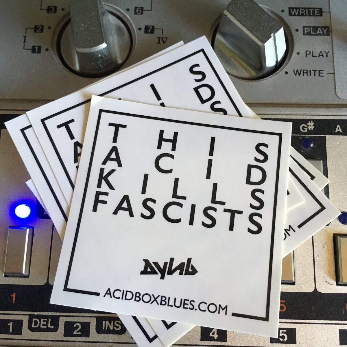 This Acid Kills Fascists EP & Sticker pack