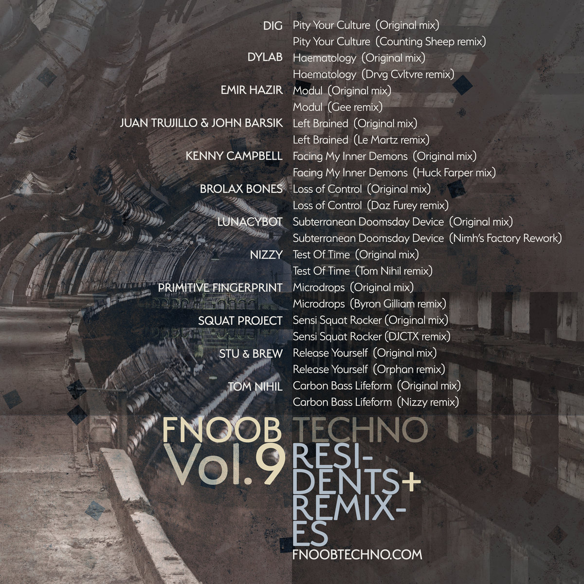 FNOOB VOL 9 Residents & Remix​`​s